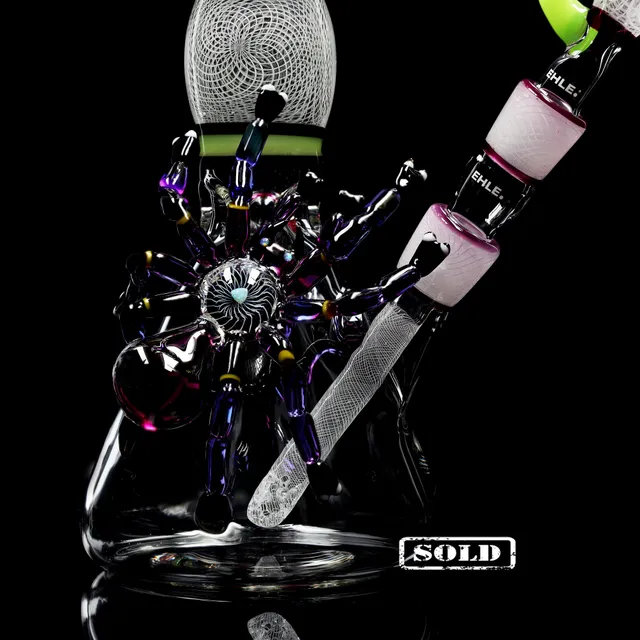 ehle-best-of-2023-september-tarantula-beaker-bong-42-cm image 1