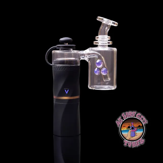 aj-surf-city-aeris-wet-top-purple-glas-aufsatz-mit-wasserfiltration image 1