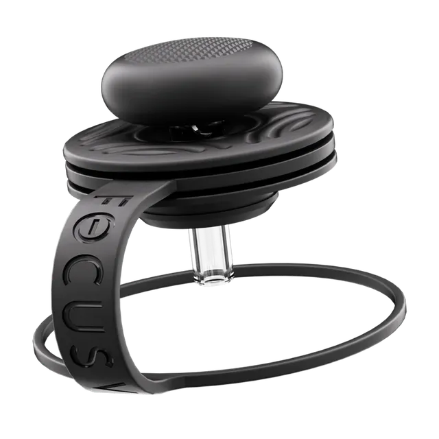focus-v-swivel-black-glas-mundst-ck-mit-silikon-griff image 1