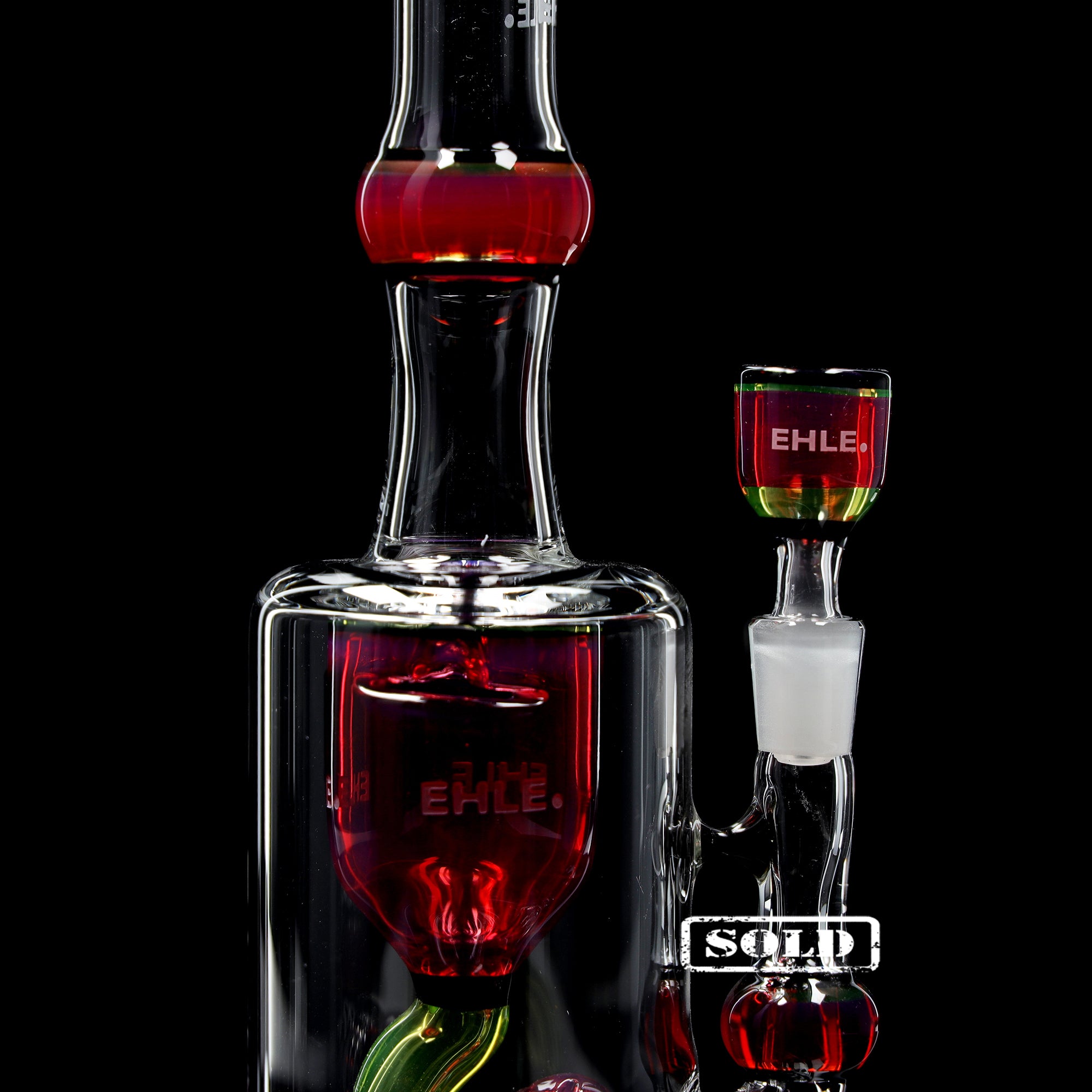 ehle-best-of-2024-juli-magenta-recycler-bong-27cm-ns10 image 4