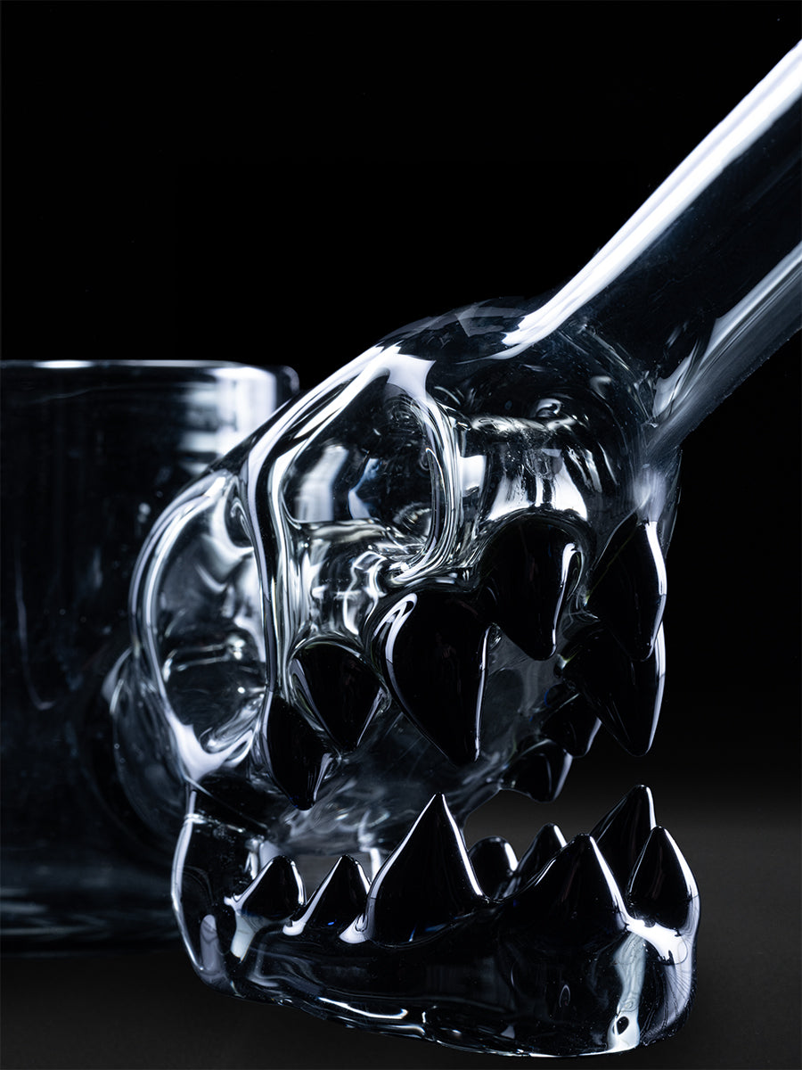 enuff-glass-proxy-dino-drylock-sherlock-glasaufsatz-smoke-mit-raven-black image 2