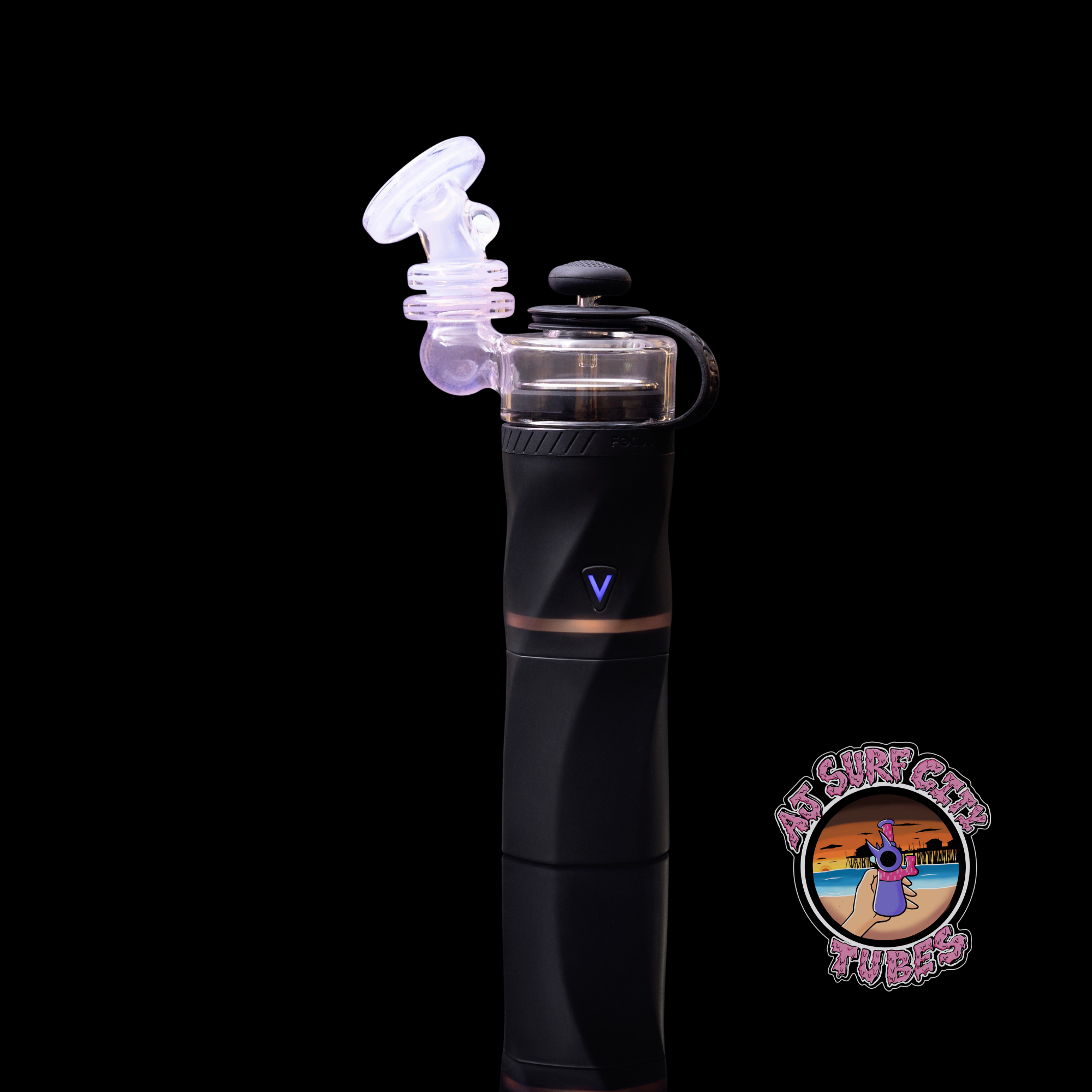 aj-surf-city-aeris-dry-top-worked-milky-purple-glas-aufsatz image 1