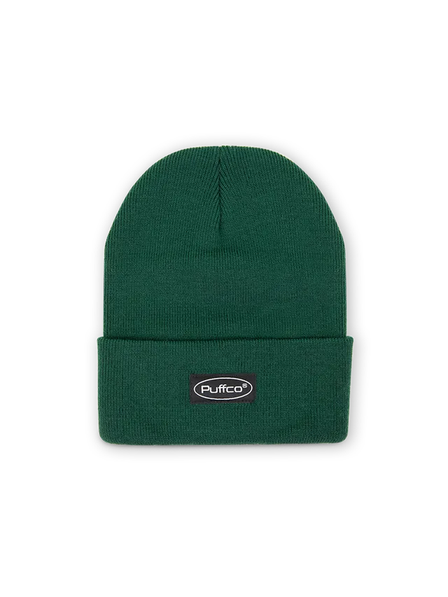 puffco-brand-beanie-unisex-m-tze-forest-green image 1