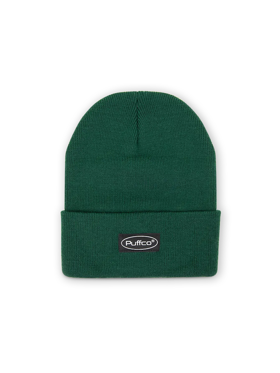 puffco-brand-beanie-unisex-m-tze-forest-green image 1