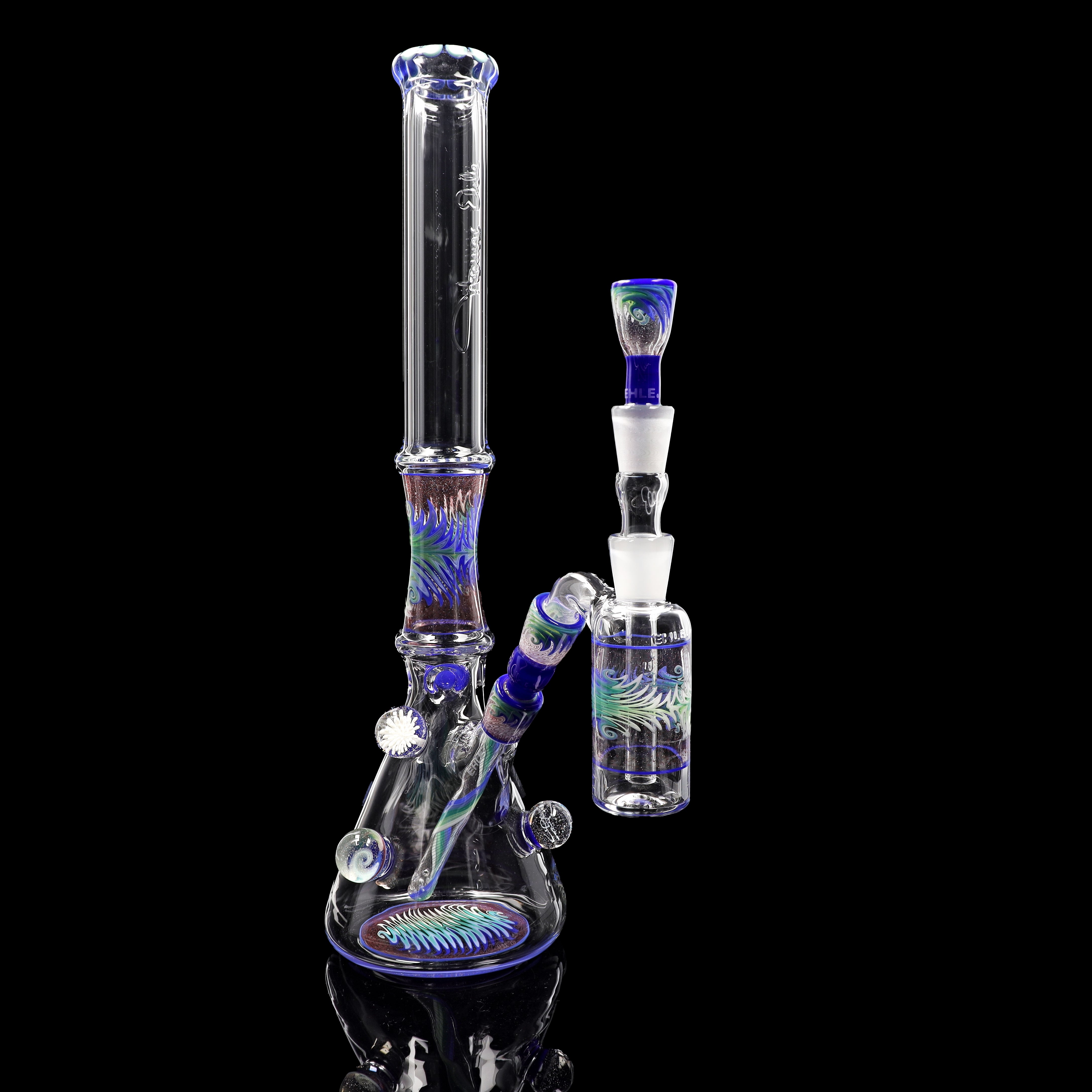 ehle-octopus-garden-unikat-bong-48-5-cm-ns-18-8 image 2