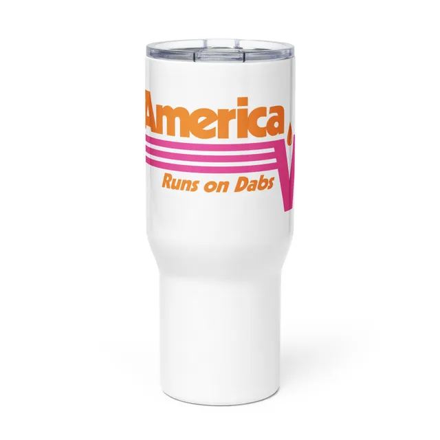 focus-v-america-runs-on-dabs-travel-mug-edelstahl image 1