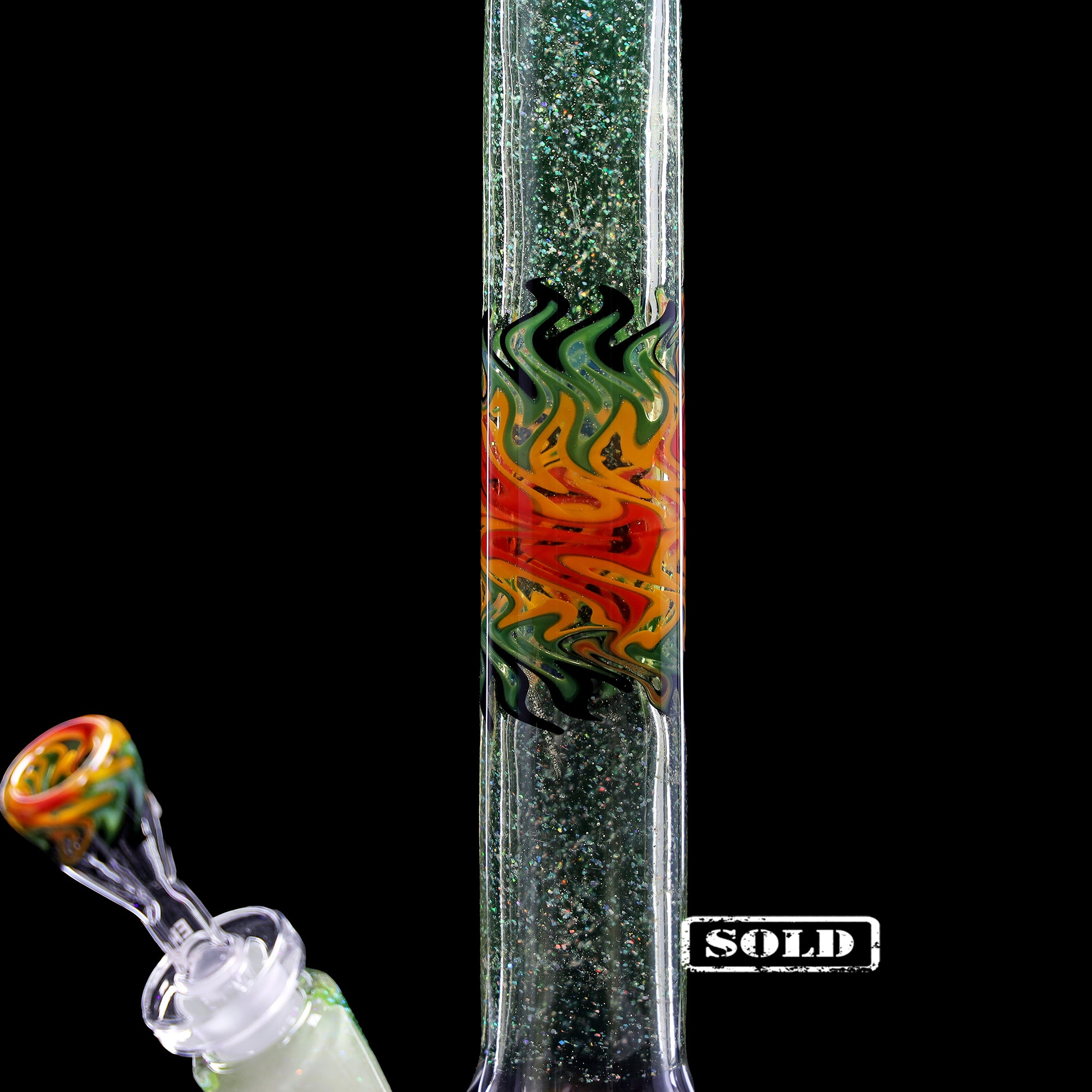 ehle-x-mahglass-jamaica-citrine-mini-beaker-collab-bong image 5