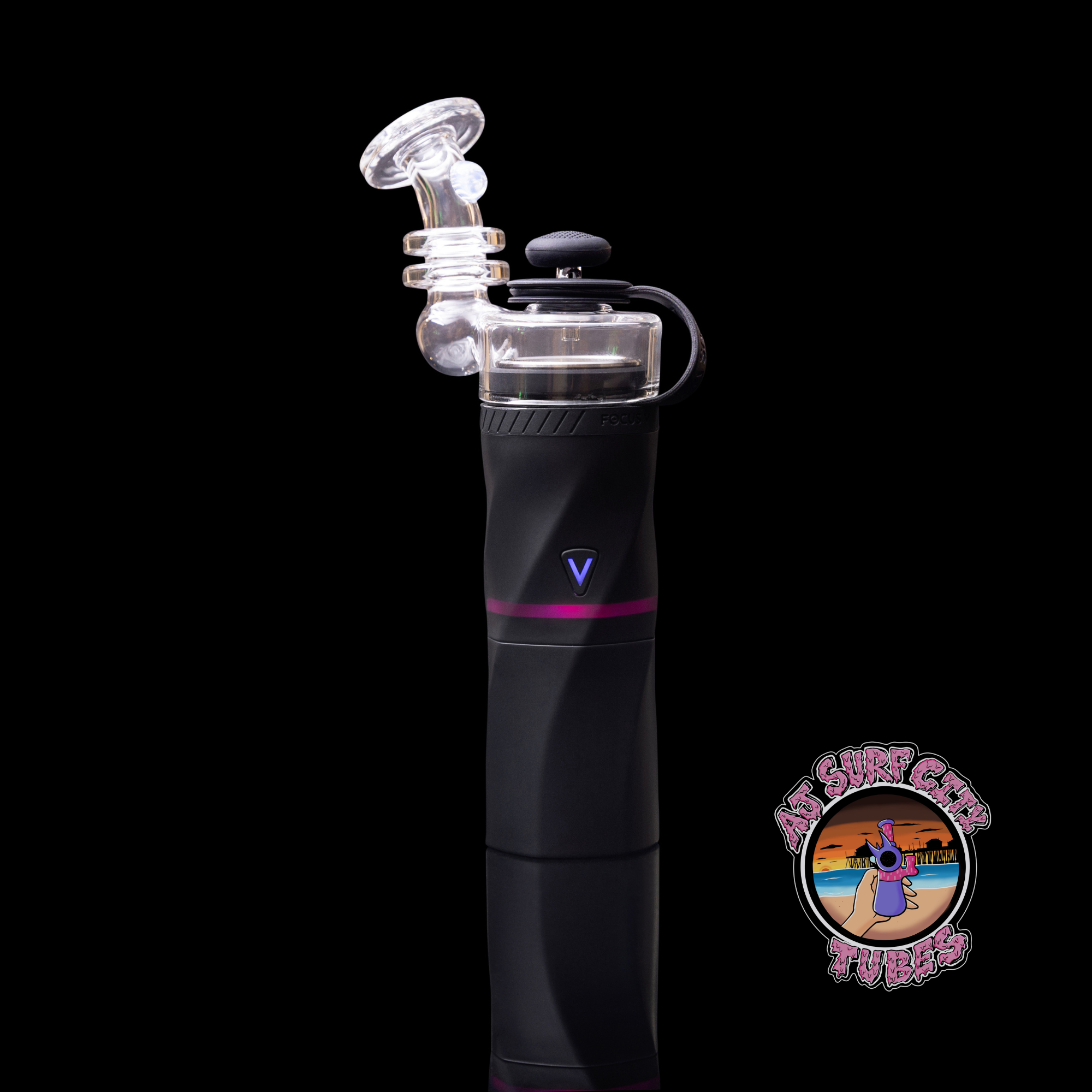 focus-v-aj-surf-city-aeris-dry-top-clear-mit-wei-glas-aufsatz image 1