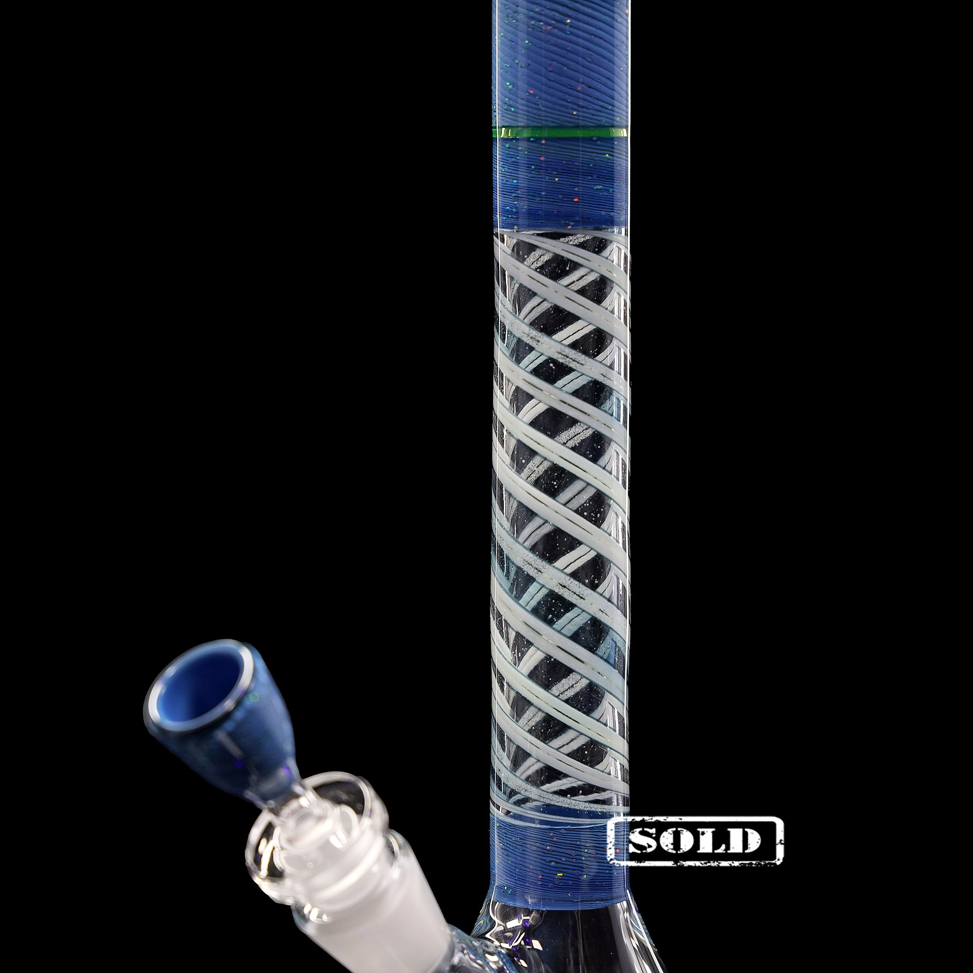 ehle-x-mah-agate-cyclone-mini-beaker-collab-bong image 7