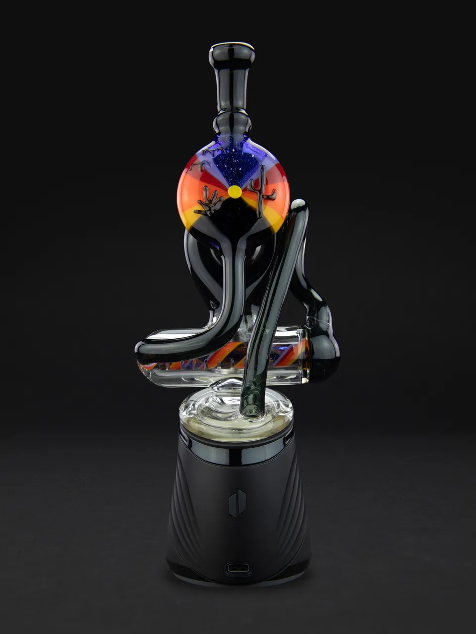 puffco-inline-recycler-b-wilson-glas-f-r-peak-peak-pro image 1