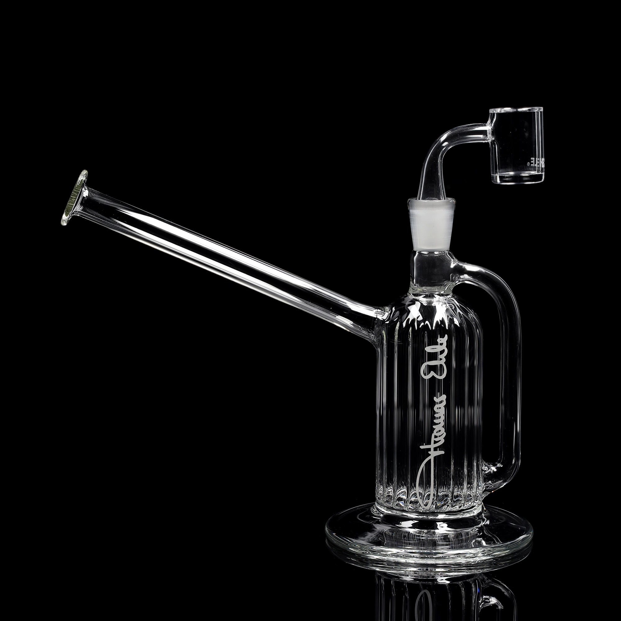 ehle-oil-rig-rippenrohr-dab-rig-14er-schliff image 1