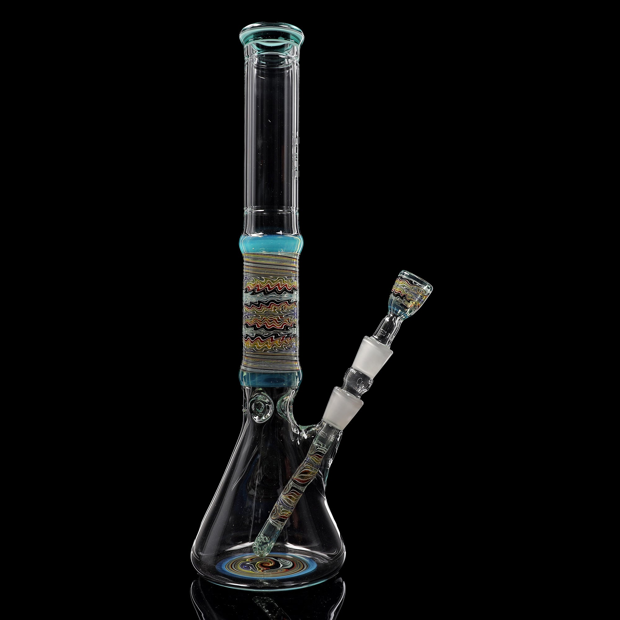 ehle-x-mikefro-collab-bong-1-beaker-teal-wigwag image 3