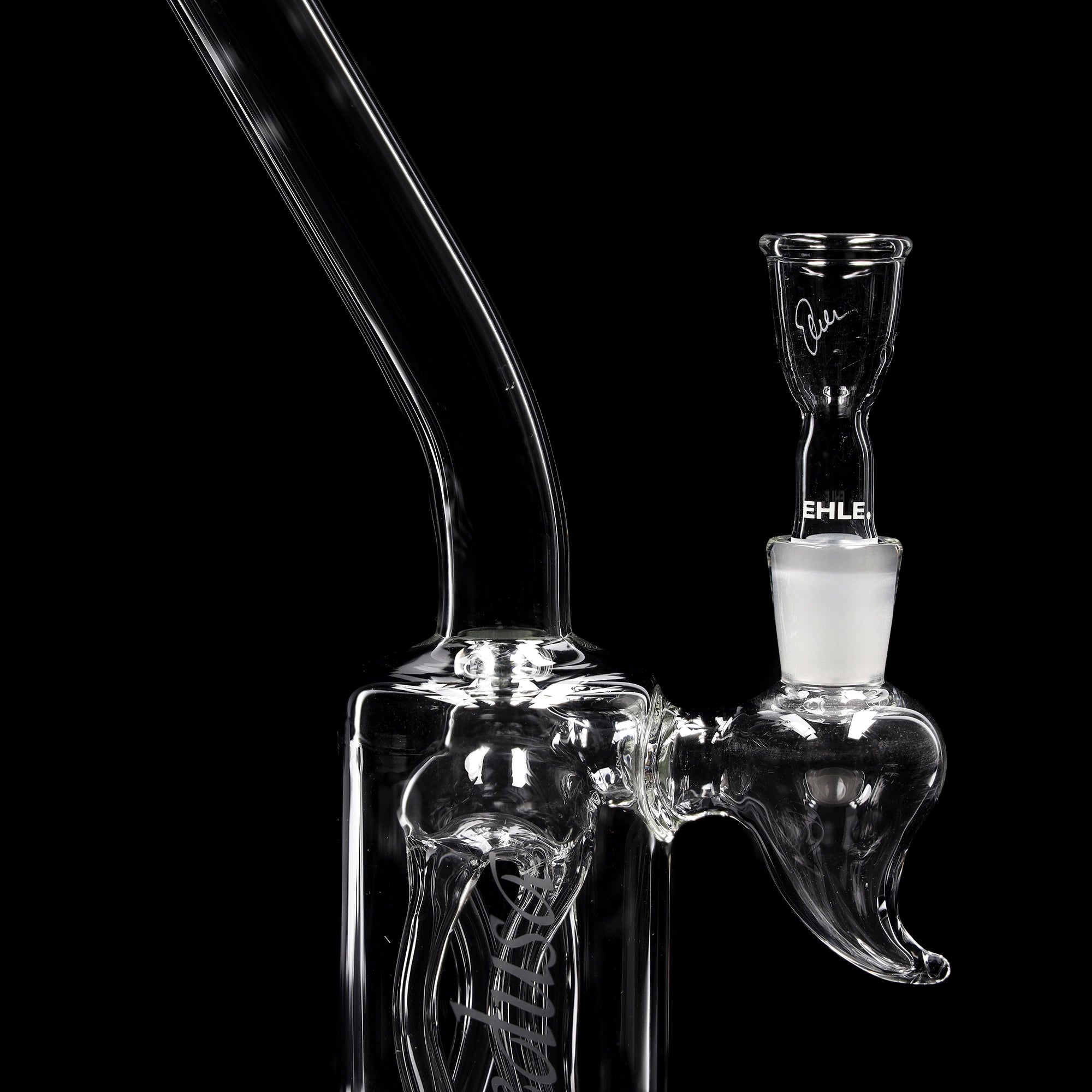 ehle-oil-rig-medusa-dab-rig-klarglas-mit-kopf-oder-quartz-banger image 4