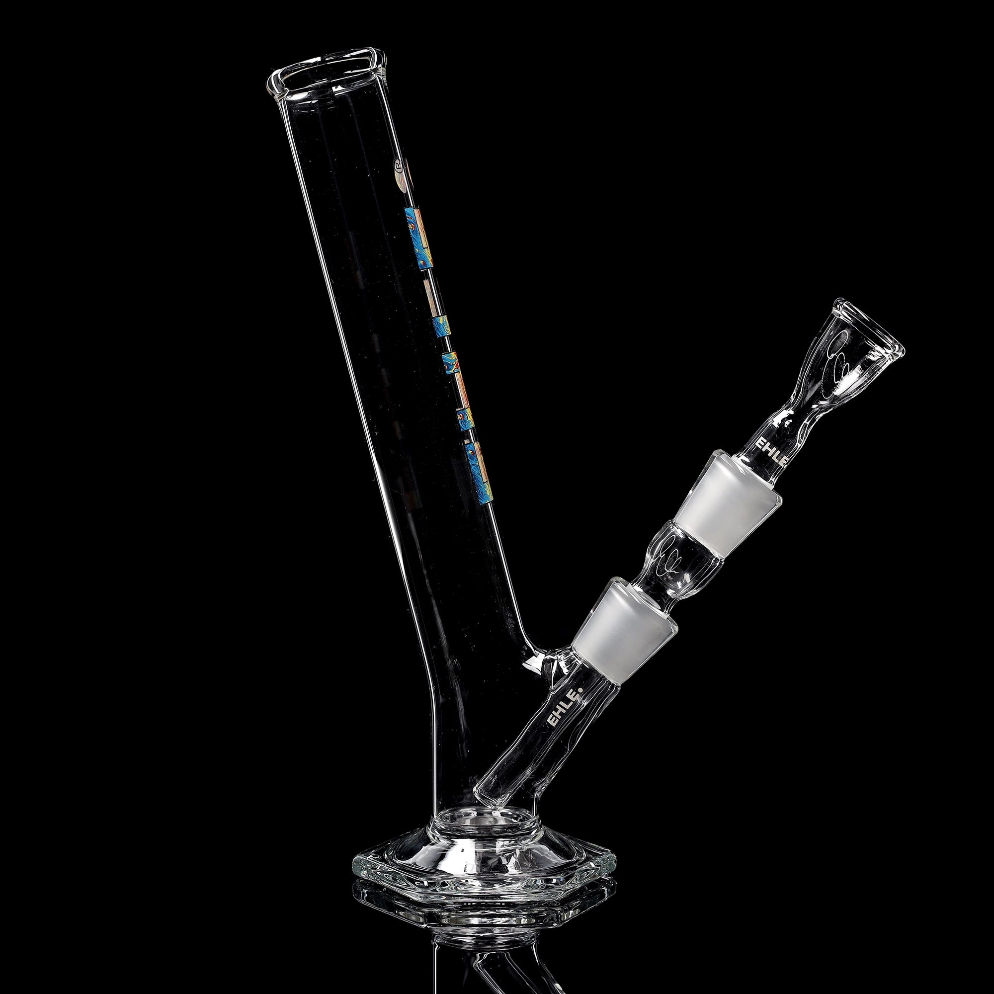 ehle-zylinderbong-100ml-gebogen-ns14-5-ca-22cm image 1