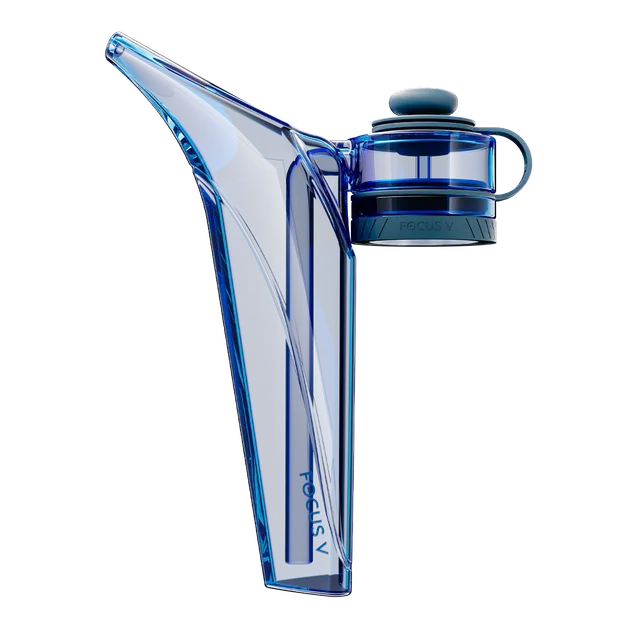 focus-v-aeris-bubbler-blue-glas-bubbler-mit-swivel image 1