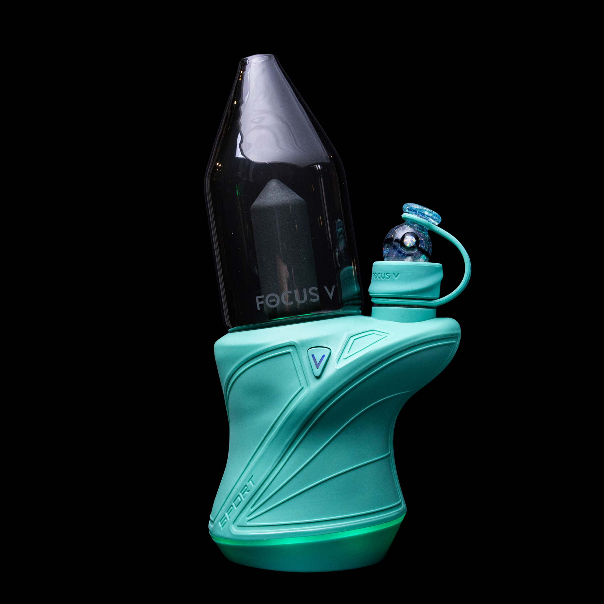 focus-v-dani-girl-glass-pokeball-bubble-cap-teal-mit-opal image 3
