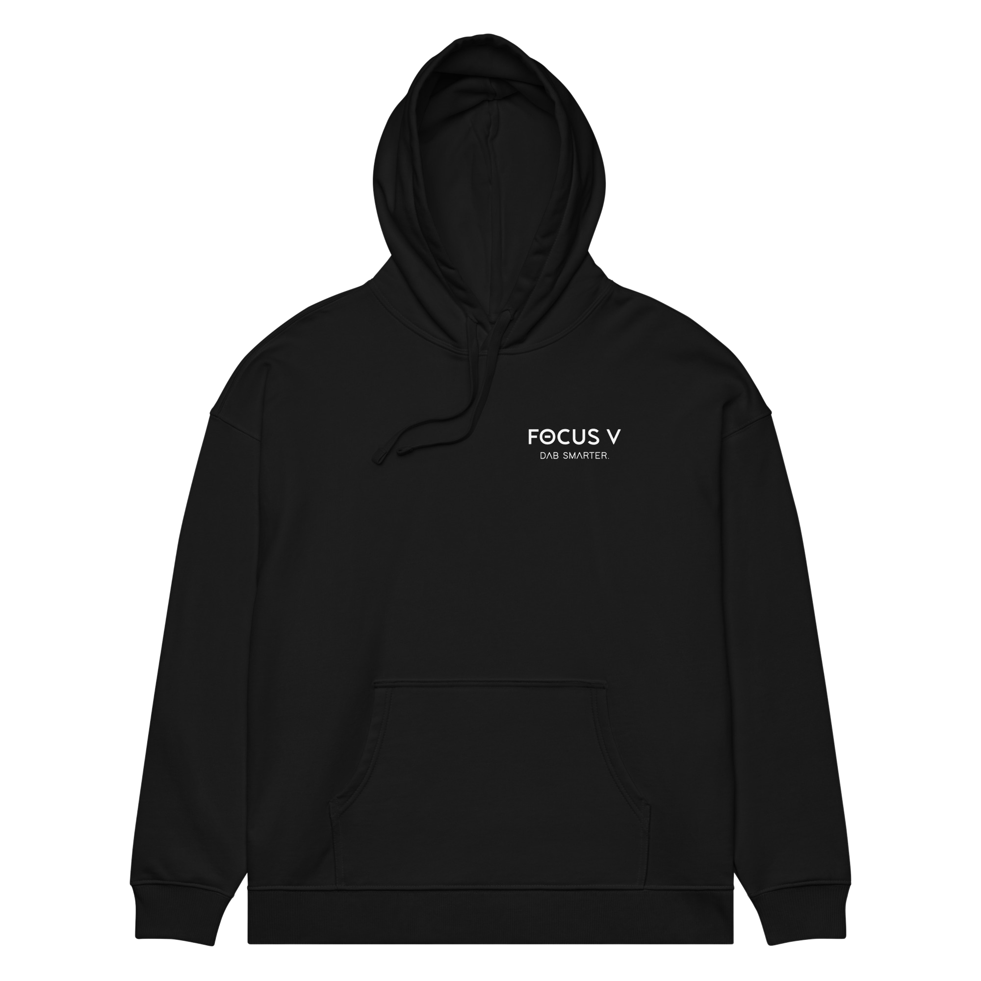focus-v-dab-smarter-organic-relaxed-hoodie image 1