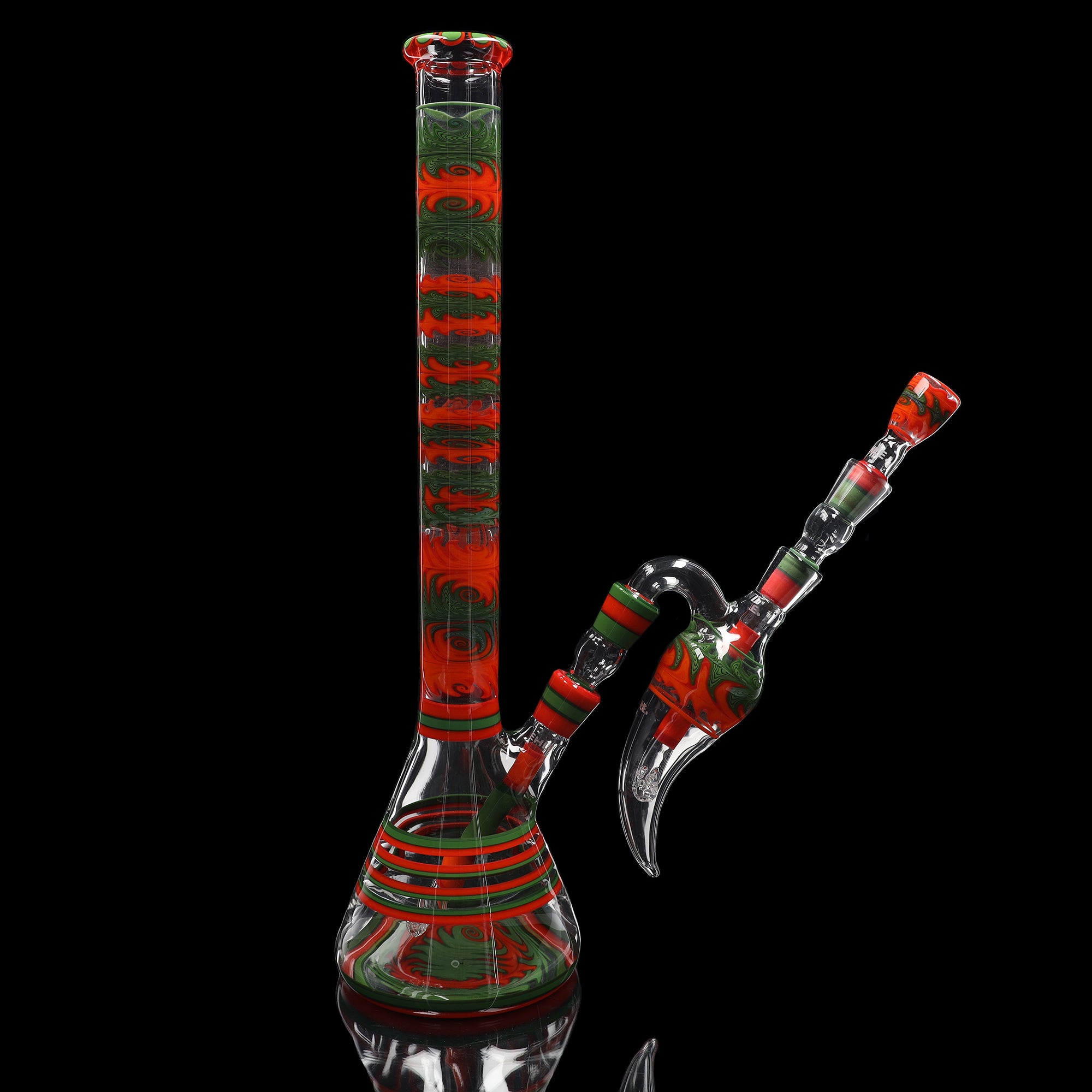 ehle-best-of-2022-juni-orange-green-crayons-beaker-bong image 2