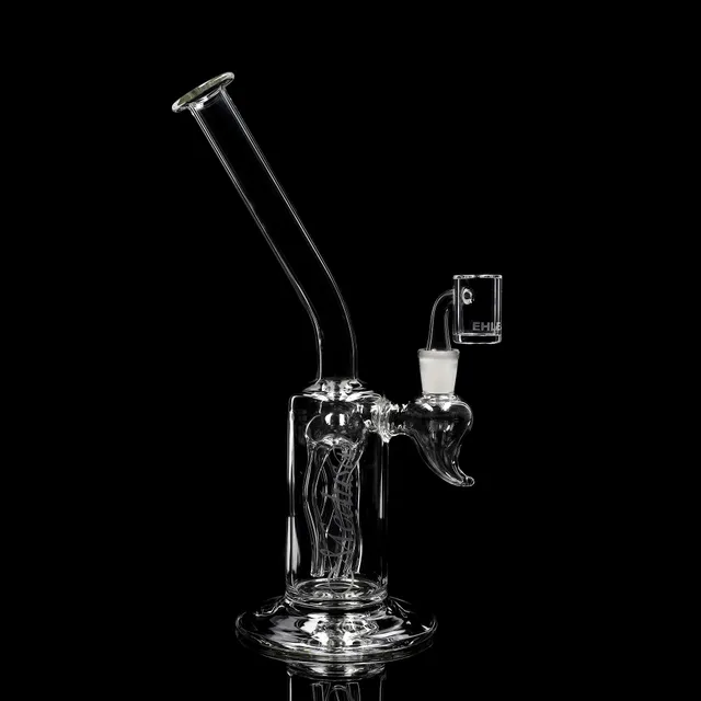 ehle-oil-rig-medusa-dab-rig-klarglas-mit-kopf-oder-quartz-banger image 1