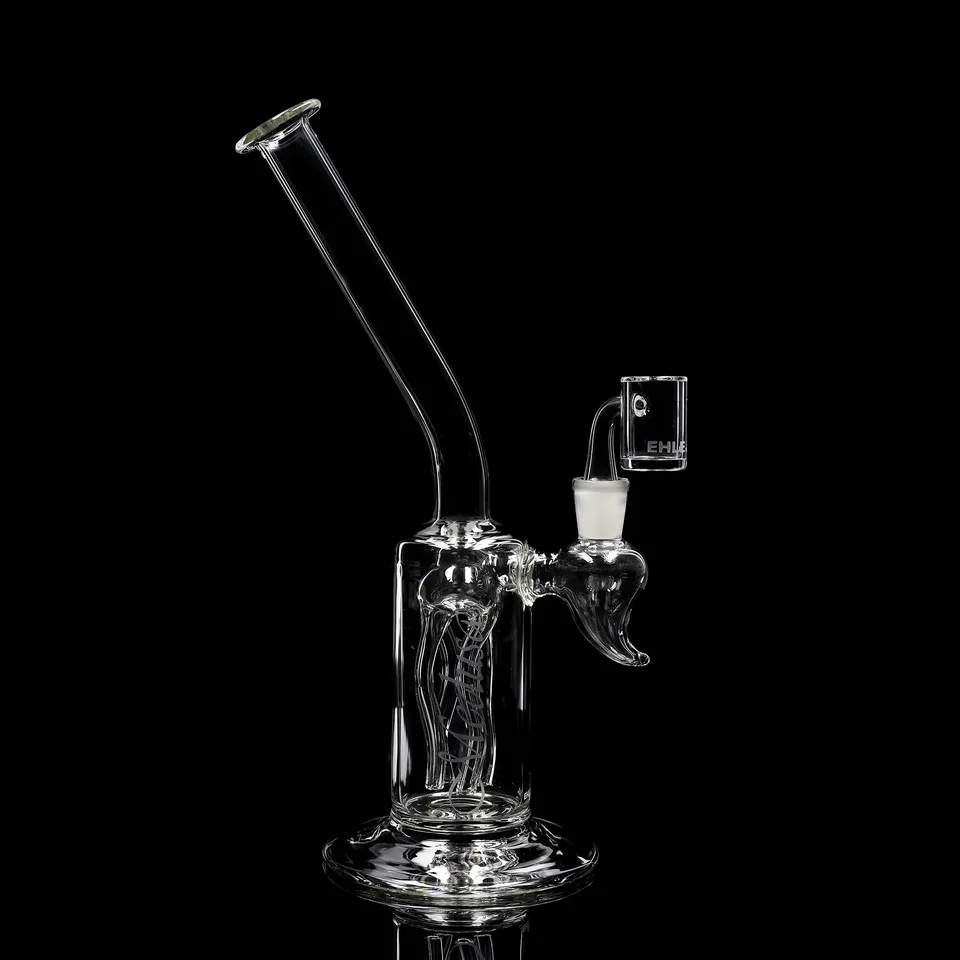 ehle-oil-rig-medusa-dab-rig-klarglas-mit-kopf-oder-quartz-banger image 1