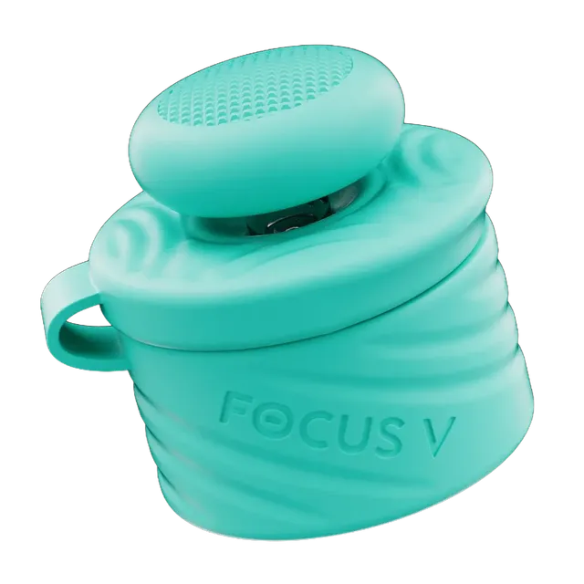 focus-v-swivel-carta-hinged-sleeve-teal-glas-aufsatz image 1