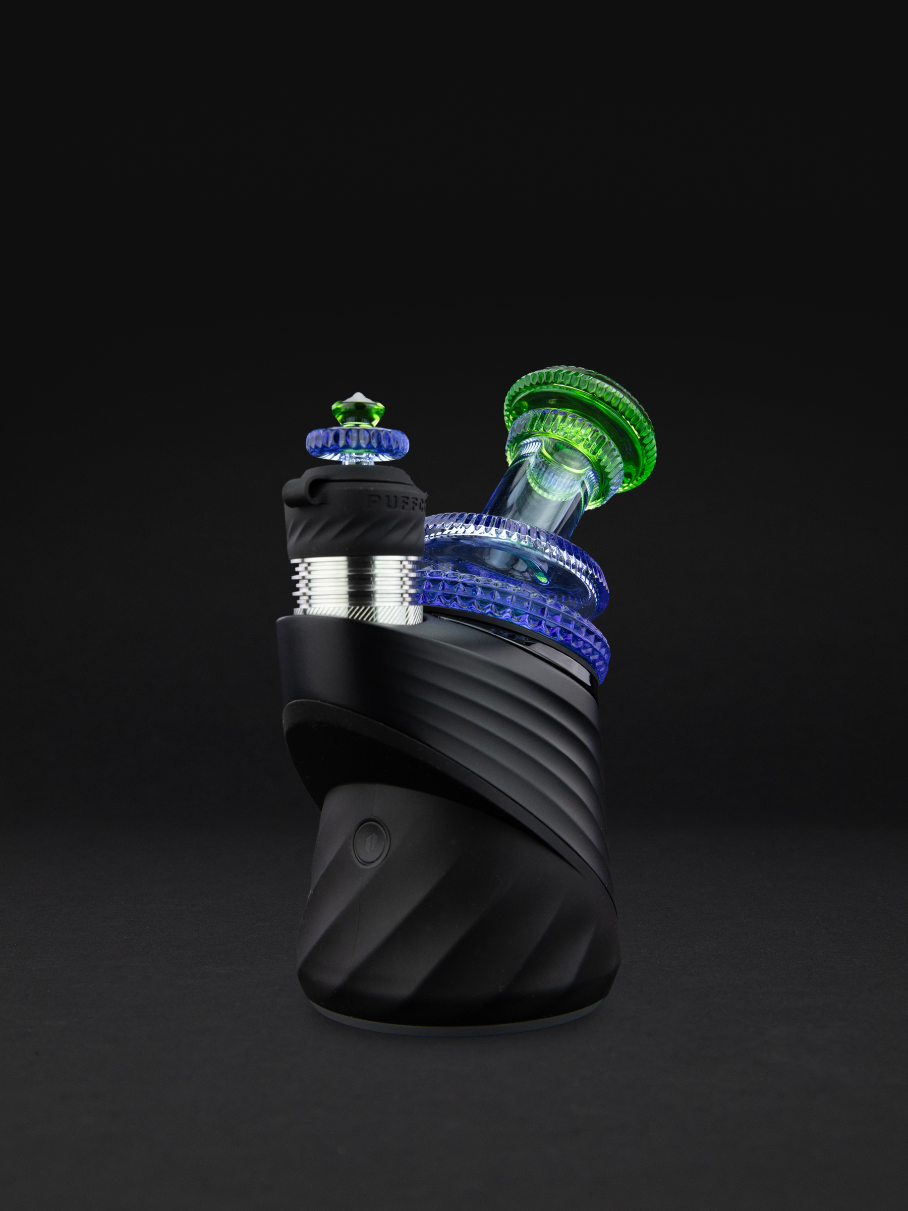 puffco-carved-dry-top-f-r-peak-peak-pro-haterade-blue-dream-mit-joystick-cap image 2