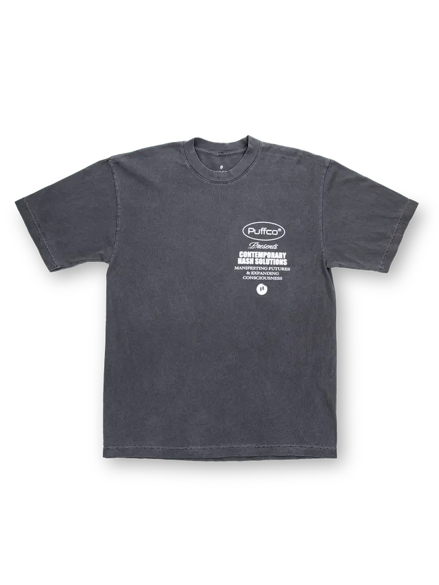 puffco-hash-solutions-tee-vintage-black image 1