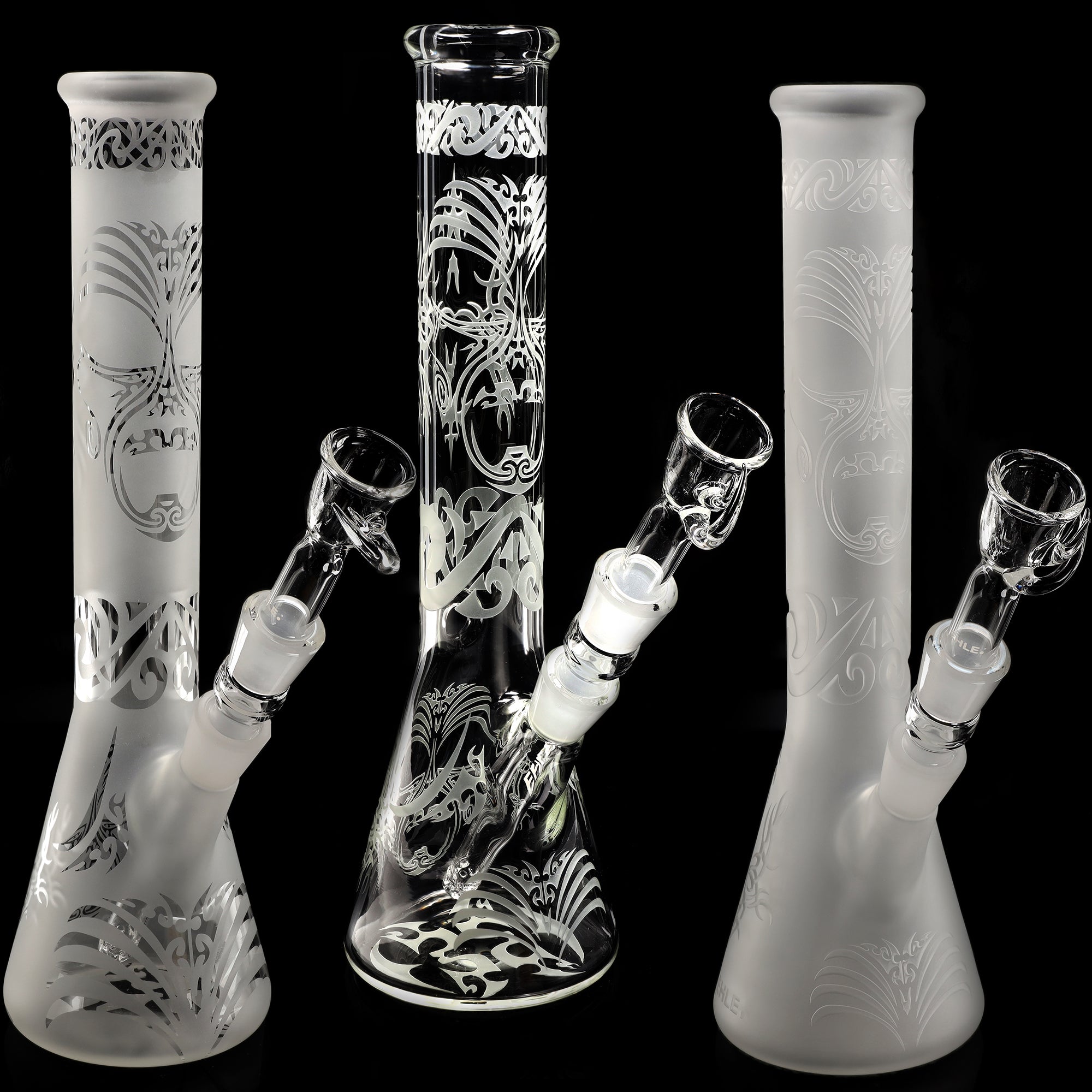 ehle-best-of-2023-m-rz-sandblasted-trio-bong-unikat-einzelst-ck image 1