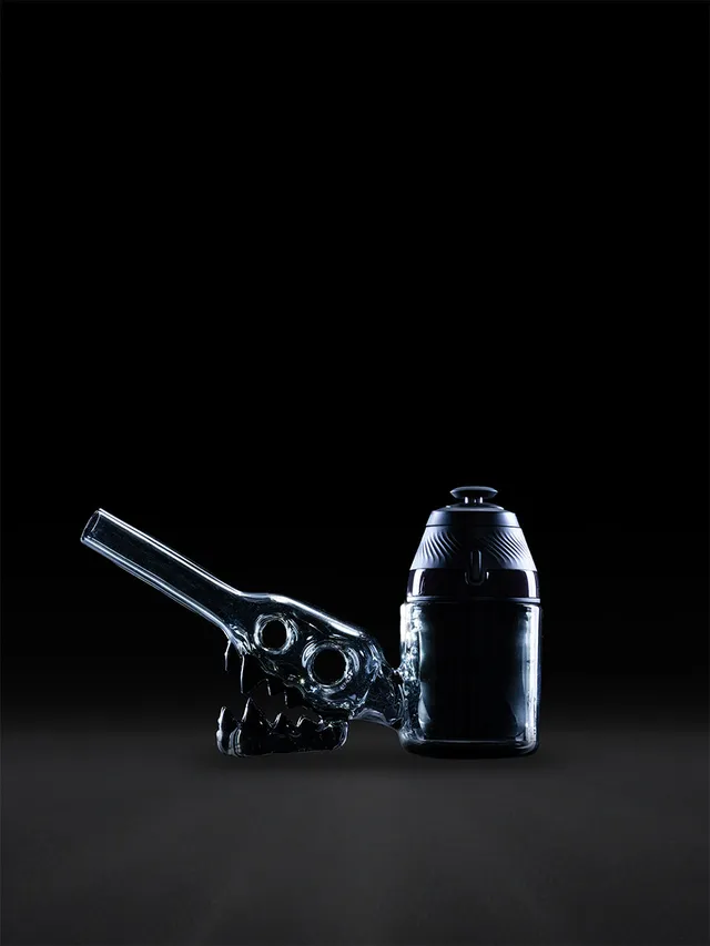 enuff-glass-proxy-dino-drylock-sherlock-glasaufsatz-smoke-mit-raven-black image 1