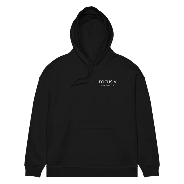 focus-v-dab-smarter-organic-relaxed-hoodie image 1