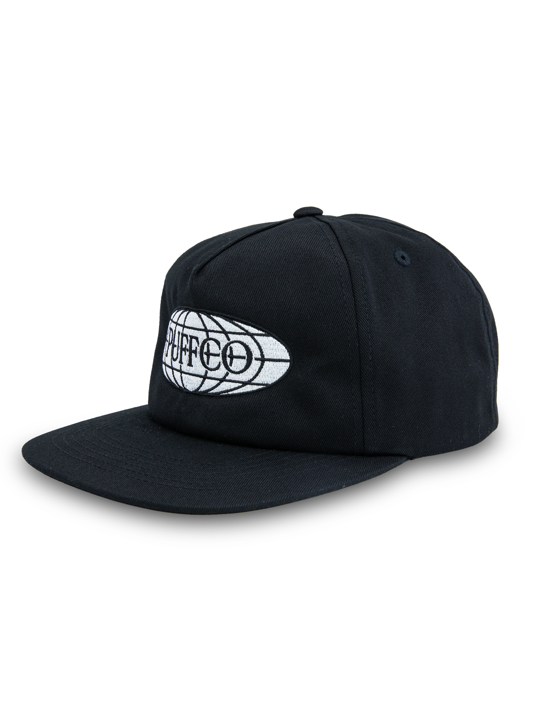 puffco-globe-hat-5-panel-snapback-cap-schwarz image 2