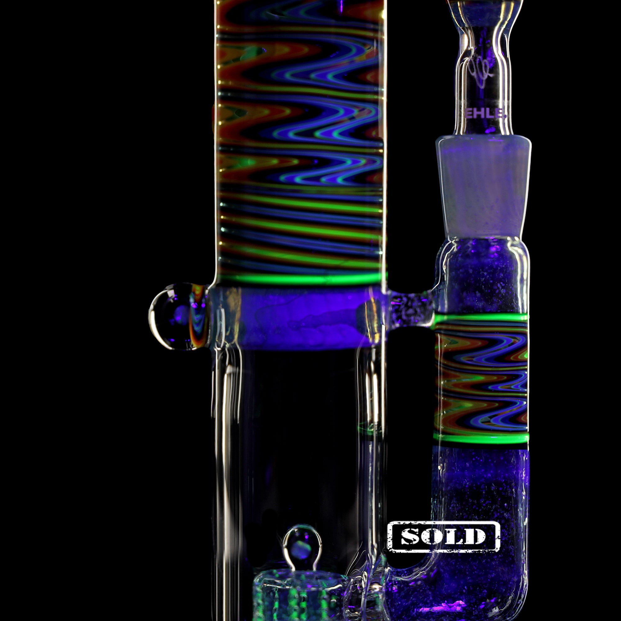ehle-x-mah-perc-fire-water-bong-mit-percolator-uv image 7