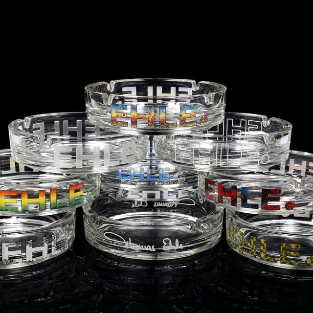 ehle-aschenbecher-15-cm-glas-mit-logo-wahl image 1
