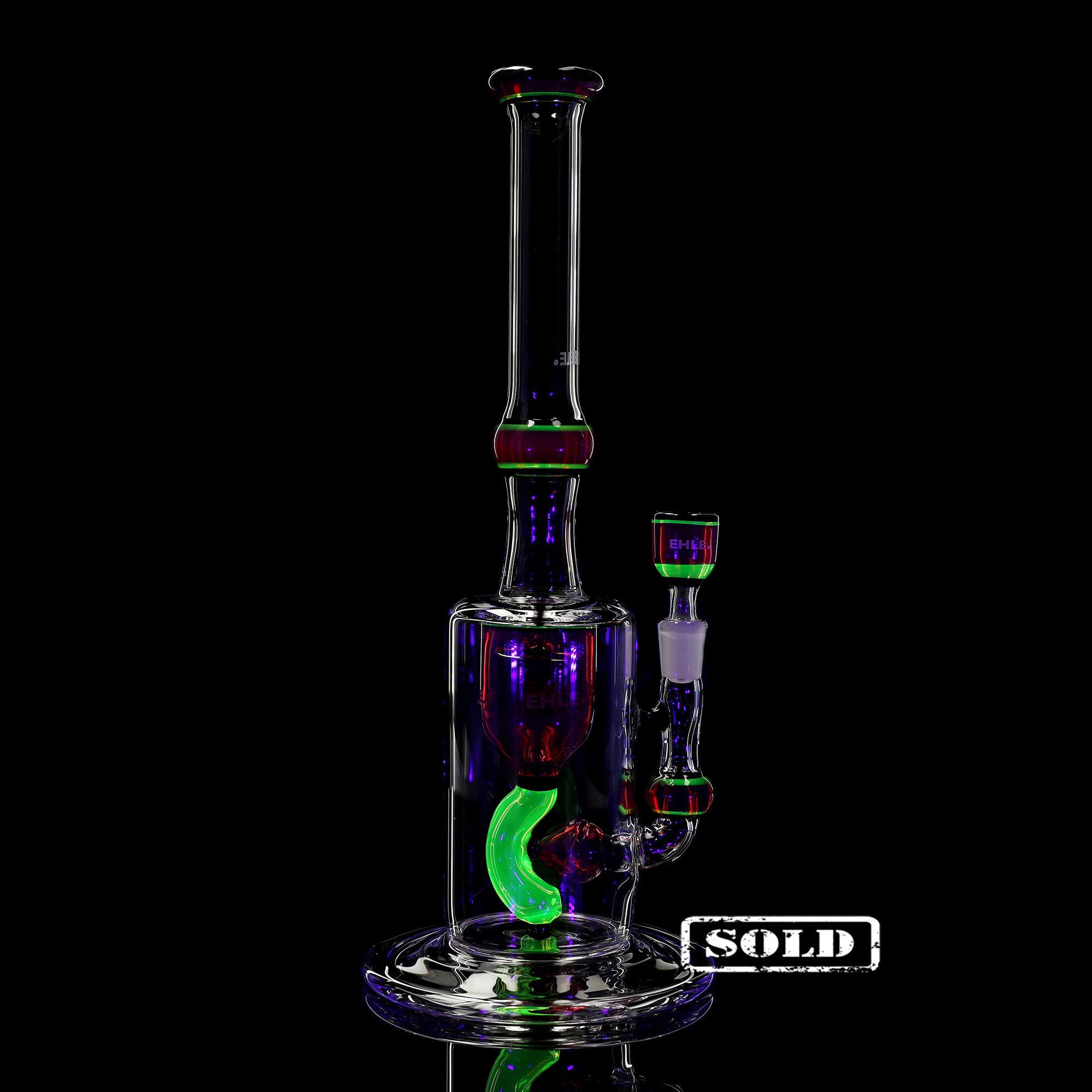 ehle-best-of-2024-juli-magenta-recycler-bong-27cm-ns10 image 6