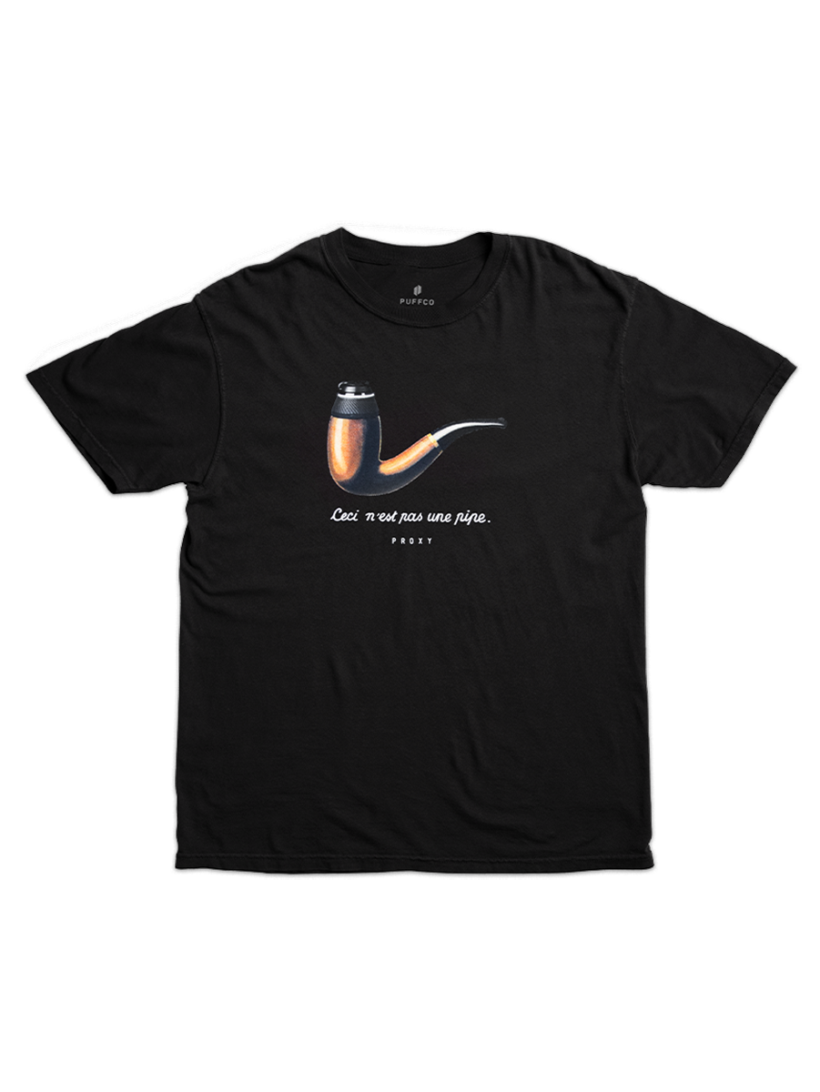 puffco-ceci-n-est-pas-une-pipe-shirt-ringspun-cotton-t-shirt image 1