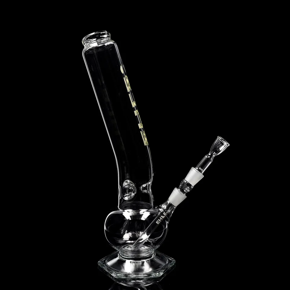 ehle-zylinderbong-1000-ml-mit-eiskerben-kugel-gebogen-ns-18 image 1