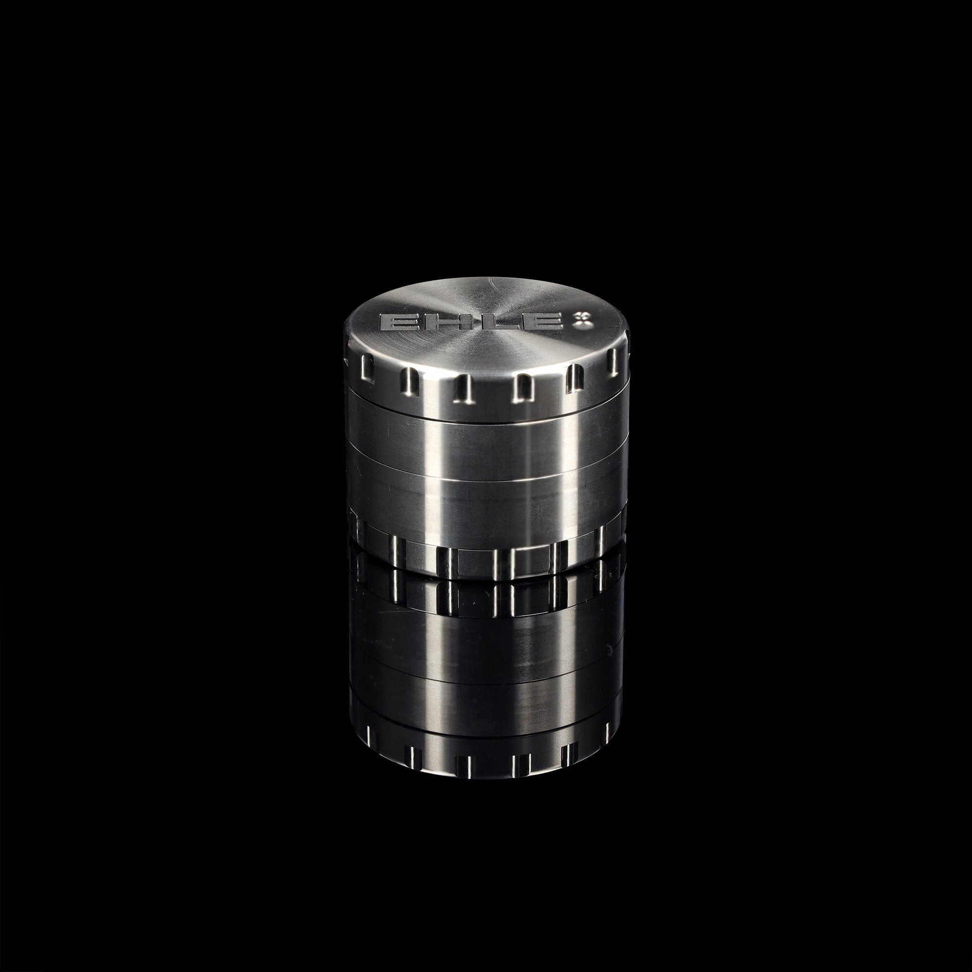ehle-edelstahl-grinder-63mm-silber-4-teilig-mit-pollensieb image 2