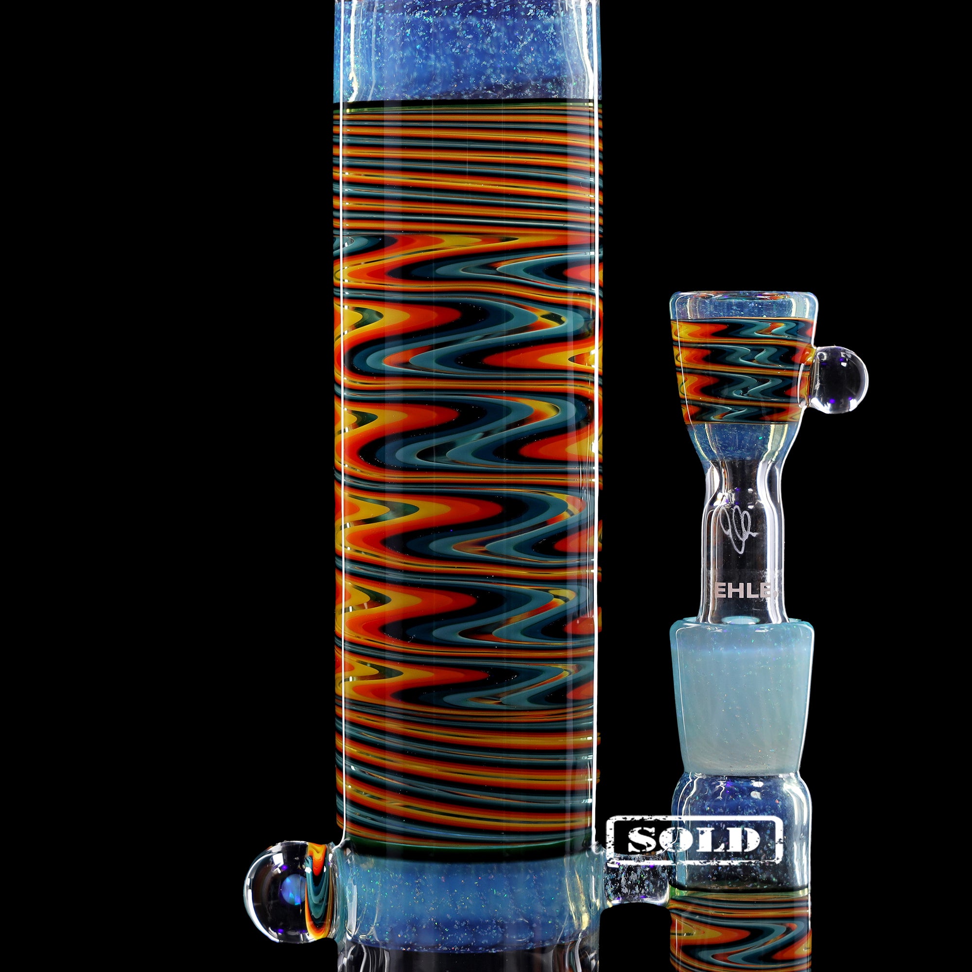 ehle-x-mah-perc-fire-water-bong-mit-percolator-uv image 5
