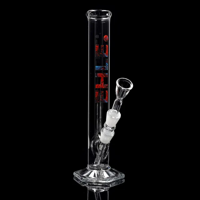 ehle-zylinder-bong-250ml-ns-18-ca-30-cm-mit-logo-zubeh-rwahl image 1
