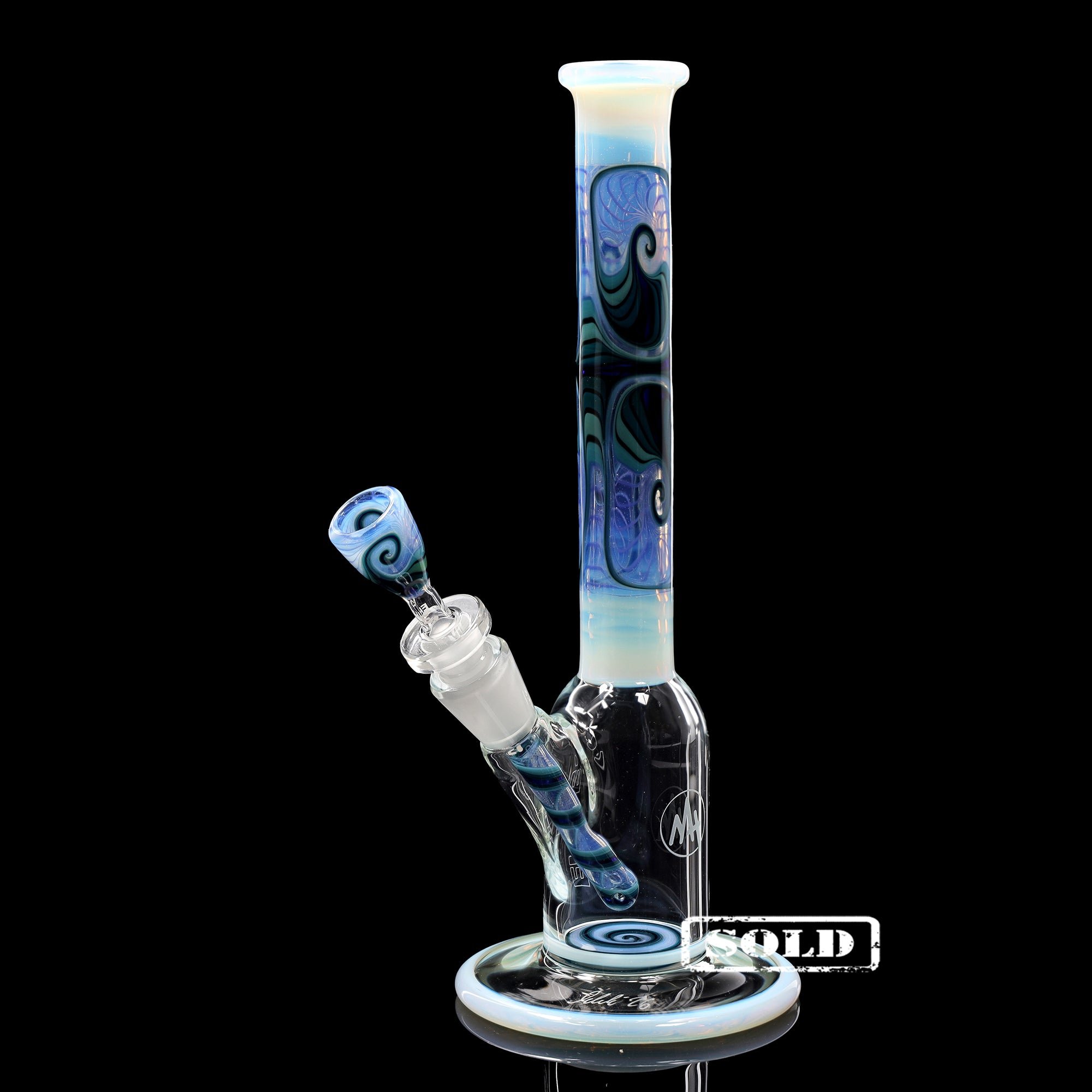 ehle-x-mah-wave-collab-bong-heady-glasbong image 2