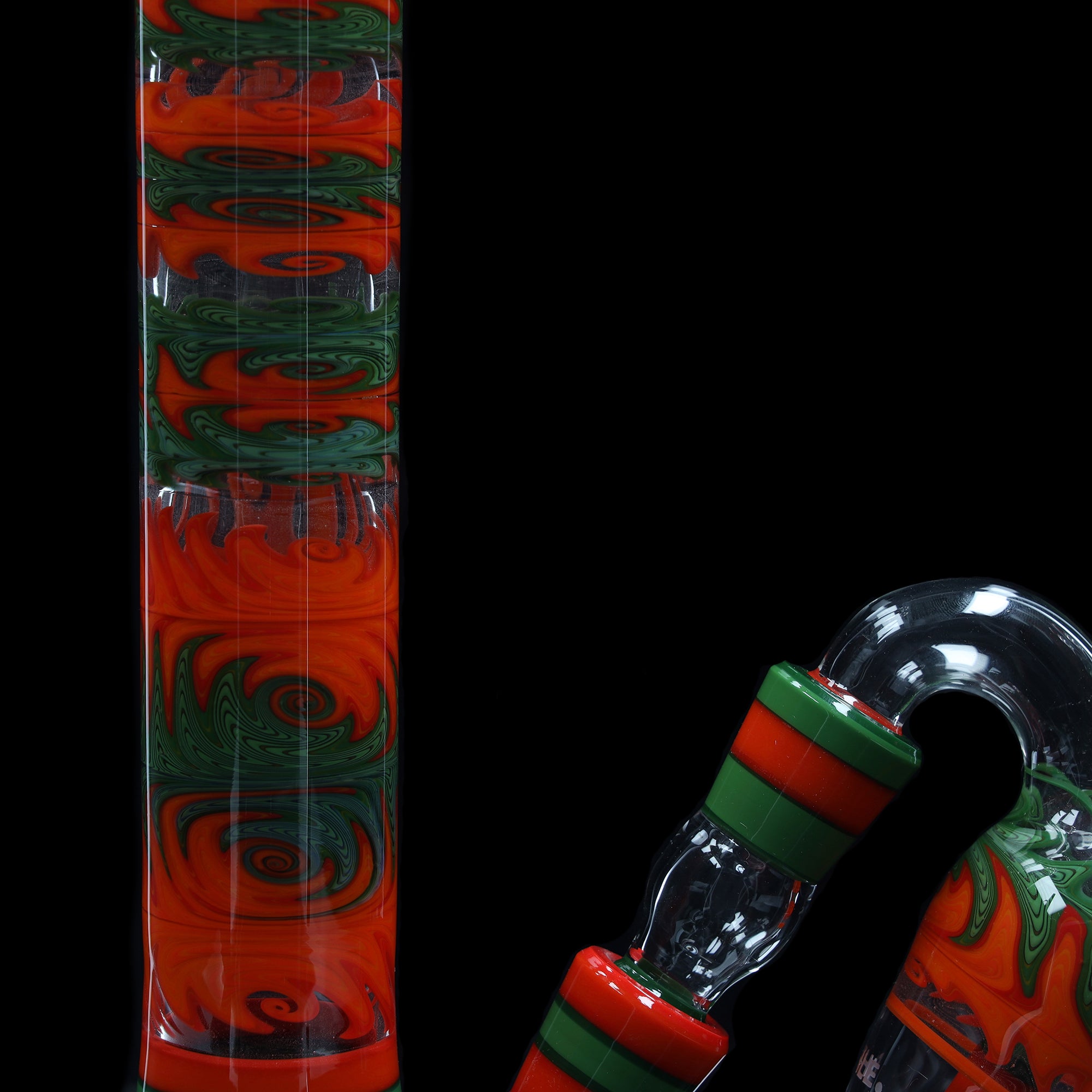 ehle-best-of-2022-juni-orange-green-crayons-beaker-bong image 3