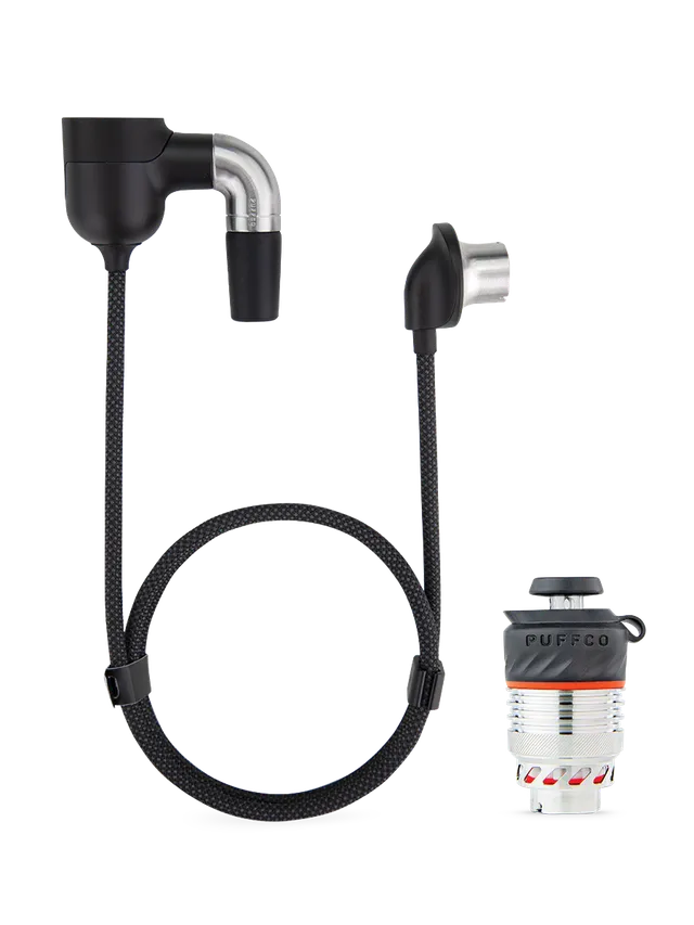 puffco-peak-pro-link-3dxl-chamber-set-silber-glas-adapter-bundle image 1
