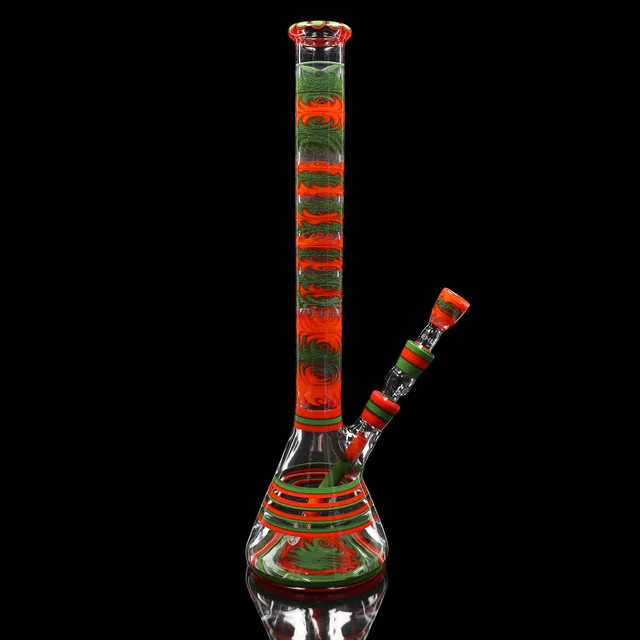 ehle-best-of-2022-juni-orange-green-crayons-beaker-bong image 1