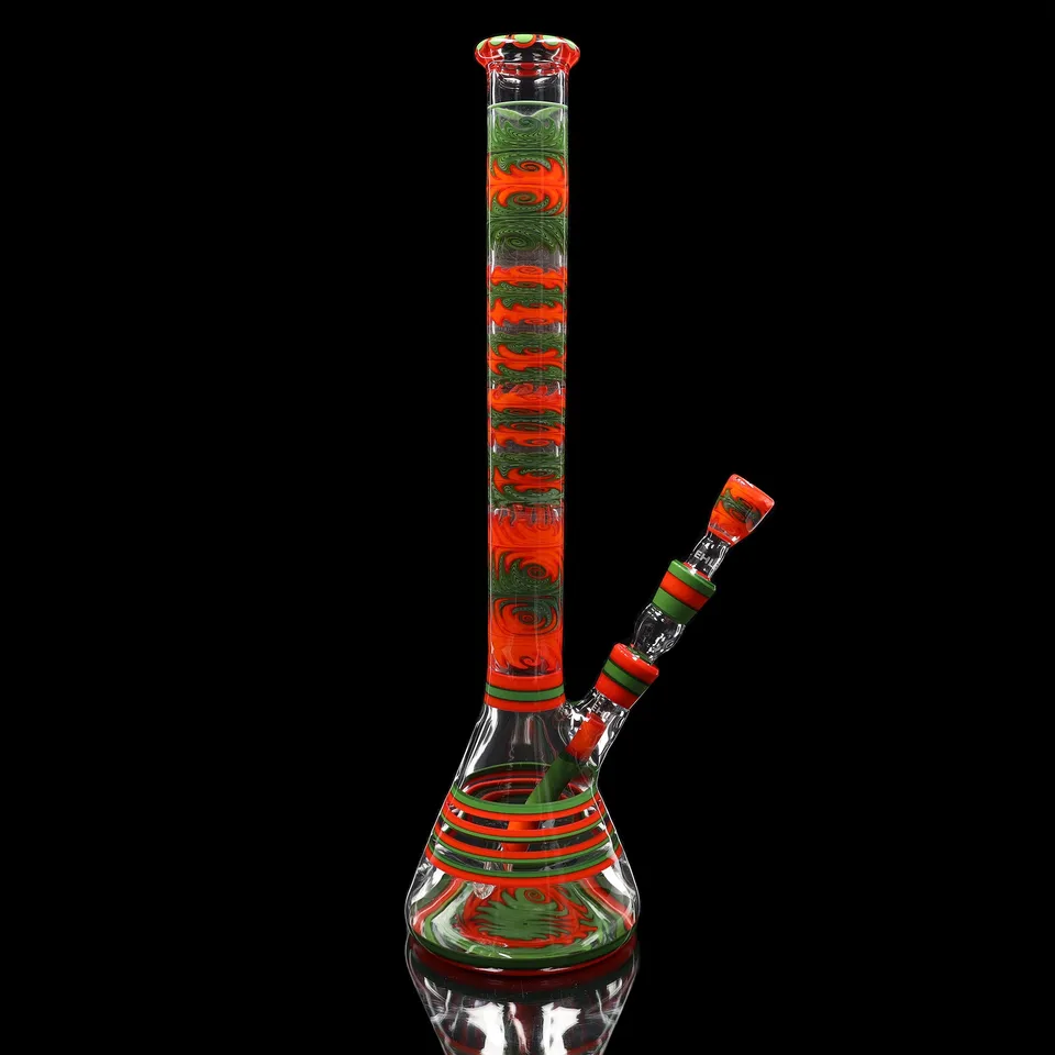 ehle-best-of-2022-juni-orange-green-crayons-beaker-bong image 1