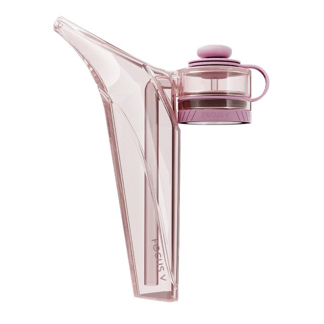 focus-v-aeris-bubbler-pink-mit-swivel-glas-aufsatz image 1