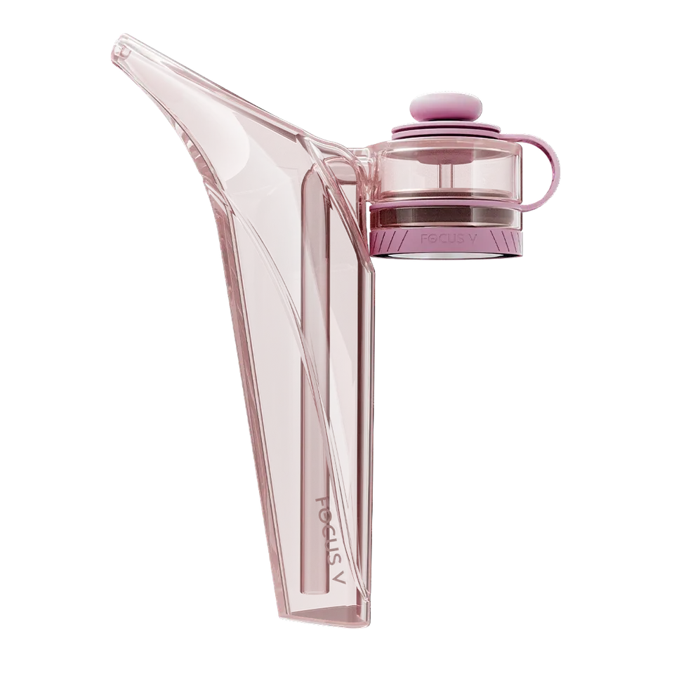 focus-v-aeris-bubbler-pink-mit-swivel-glas-aufsatz image 1