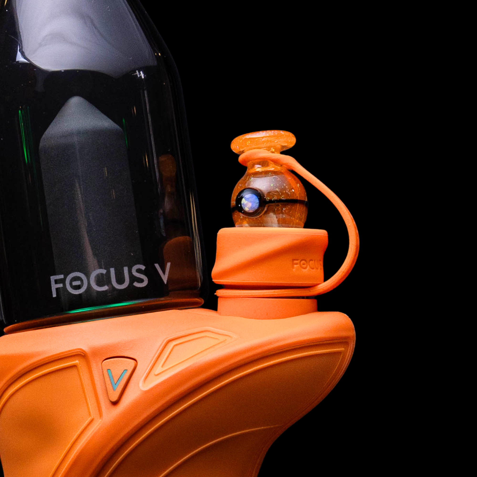 focus-v-dani-girl-glass-pokeball-bubble-cap-tangerine image 2