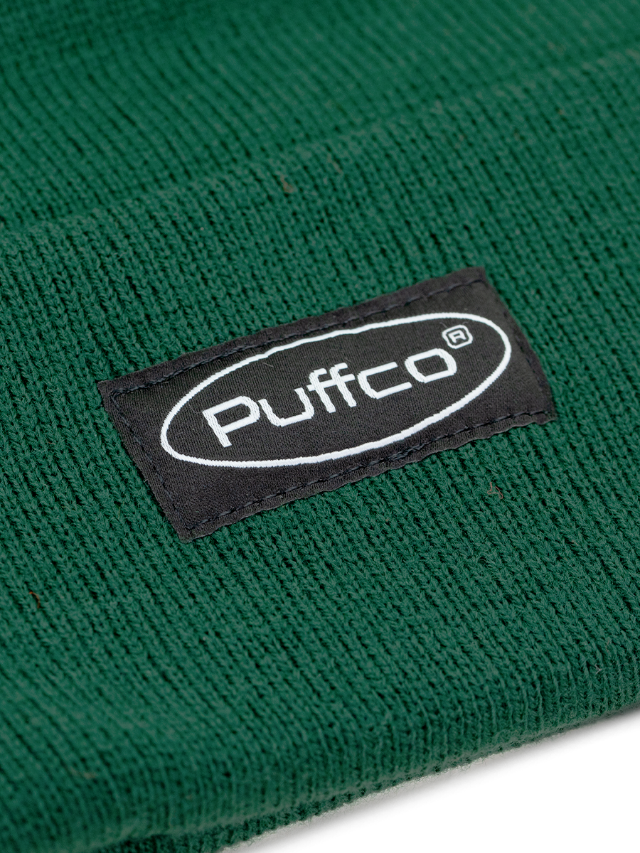 puffco-brand-beanie-unisex-m-tze-forest-green image 3