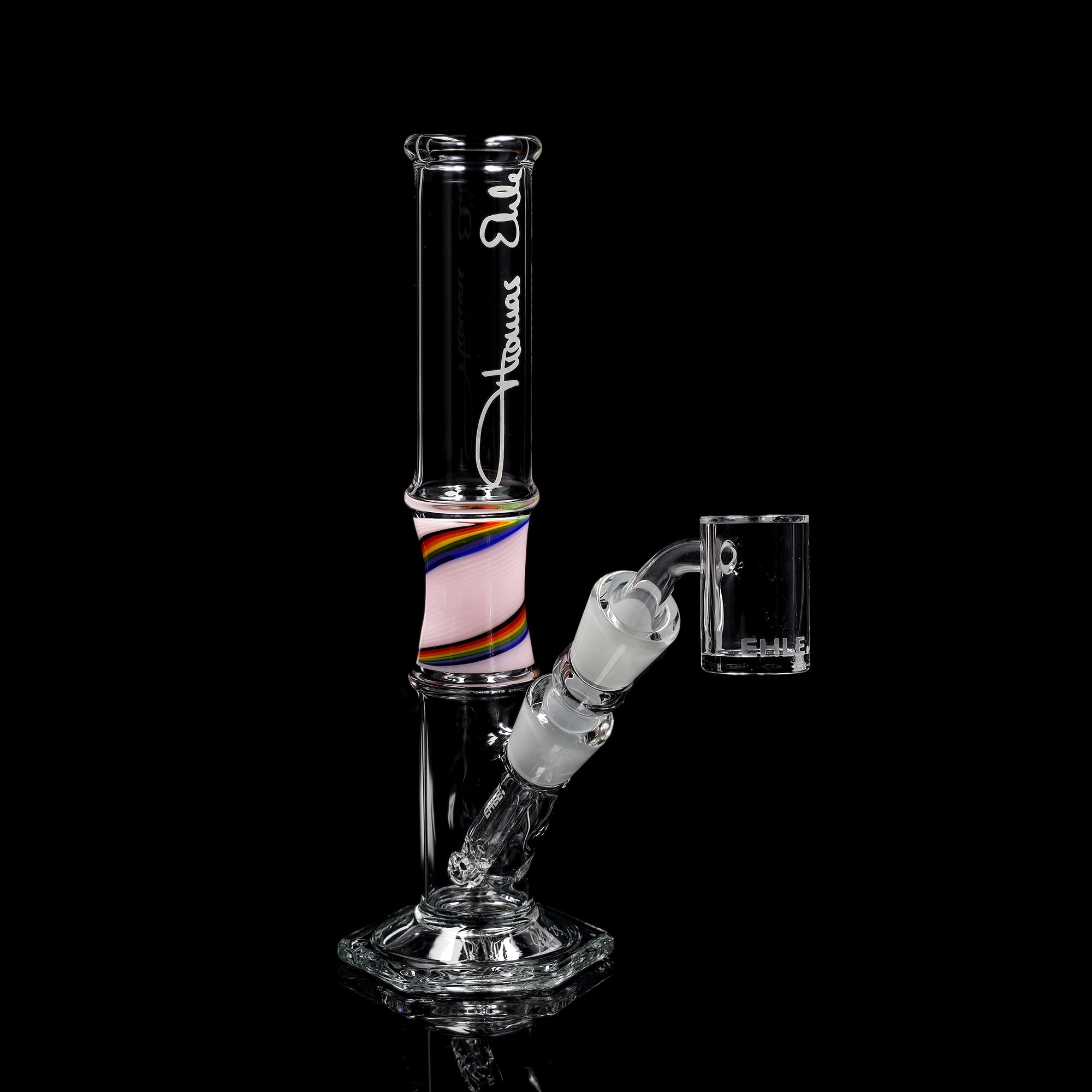 ehle-100ml-zylinder-bong-mit-farbsection-25cm image 2