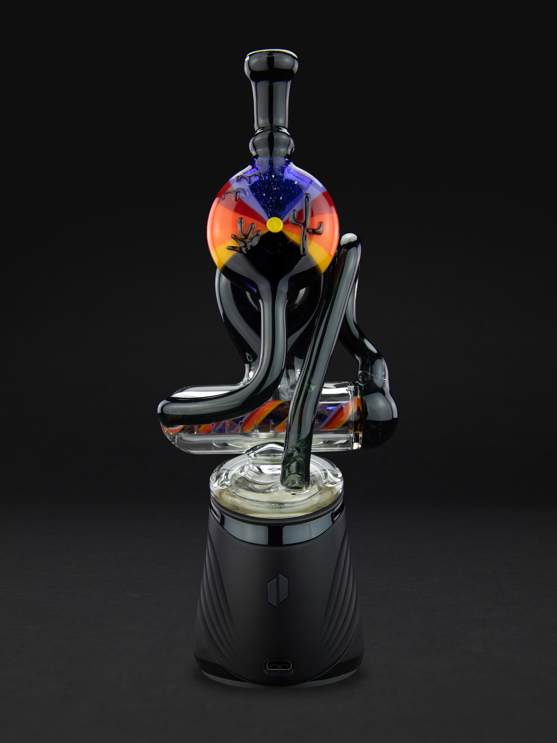 puffco-inline-recycler-b-wilson-glas-f-r-peak-peak-pro image 1